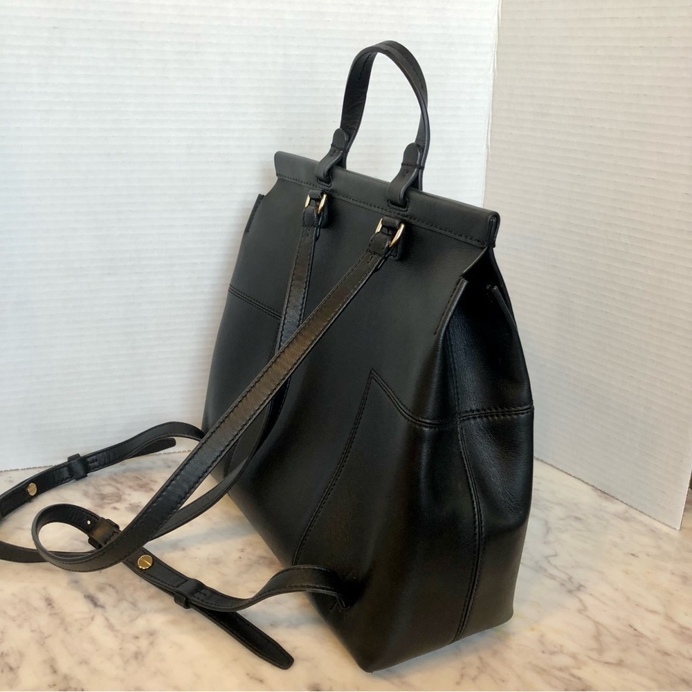 Black Tory Burch Block T Backpack OS - Picture 7 of 14